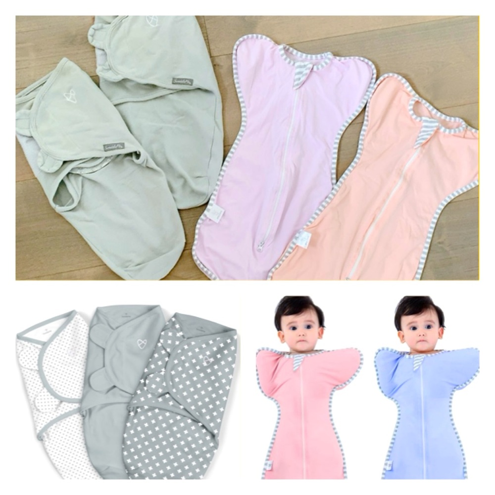 4 pcs swaddleMe baby swaddle, sleep sacks (similar to love to dream)